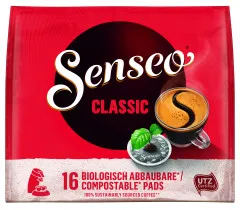 Senseo Classic Kawa palona 16 kapsułek z certyfikatem UTZ